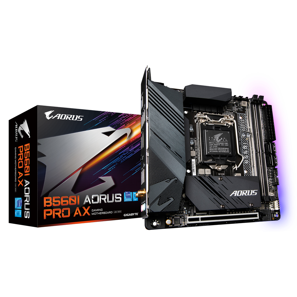 Bekijk afbeelding 5 van Gigabyte 1200 B560I AORUS PRO AX - 2xM.2/DP/HDMI/mini-ITX